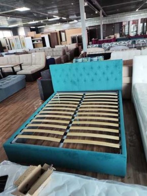 Интерьерная Кровать Октавия Бирюзовый 1400x2000 в Копейске - kopejsk.mebel24.online | фото 2