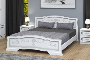 КАРИНА-6 Кровать из массива 1600 в Копейске - kopejsk.mebel24.online | фото 1