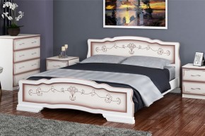 КАРИНА-6 Кровать из массива 1600 в Копейске - kopejsk.mebel24.online | фото 7