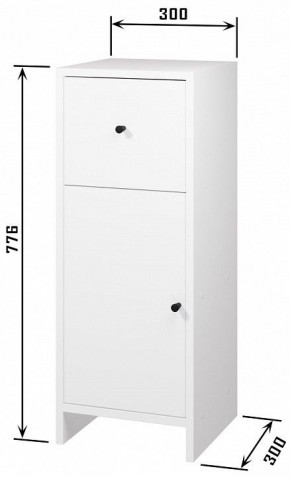 Комод Квадро в Копейске - kopejsk.mebel24.online | фото 3