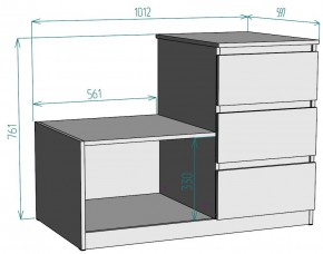 Комод Мальта K207 в Копейске - kopejsk.mebel24.online | фото 2