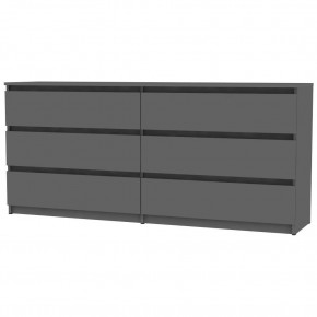 Комод Malta light K144 (Графит) в Копейске - kopejsk.mebel24.online | фото