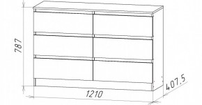 НИЦЦА-7 Комод (НЦ.07) в Копейске - kopejsk.mebel24.online | фото 3