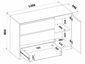 Комод Т-3Р в Копейске - kopejsk.mebel24.online | фото 4