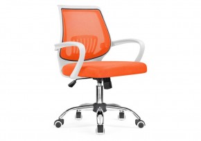 Компьютерное кресло Ergoplus orange / white в Копейске - kopejsk.mebel24.online | фото