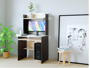 Компьютерный стол КЛ №5.5 (Венге/Дуб молочный) в Копейске - kopejsk.mebel24.online | фото