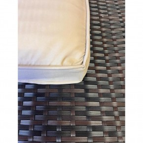 Комплект плетеной мебели  YR822Br Brown-Beige (подушка бежевая) в Копейске - kopejsk.mebel24.online | фото 2
