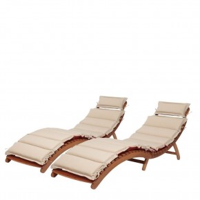 Комплект шезлонги и столик AFM-803A-T133 Beige (2+1) в Копейске - kopejsk.mebel24.online | фото 2