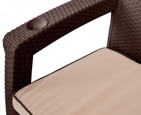 Комплект уличной мебели Yalta Premium Terrace Triple Set (Ялта) шоколадный (+подушки под спину) в Копейске - kopejsk.mebel24.online | фото 4