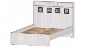 КОСТА-РИКА Кровать 1200 с основанием (анкор светлый) в Копейске - kopejsk.mebel24.online | фото