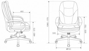 Кресло для руководителя CH-868N в Копейске - kopejsk.mebel24.online | фото