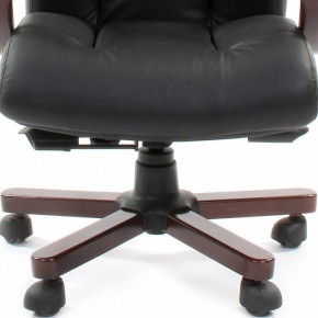 Кресло для руководителя Chairman 421 черный/орех темный, черный в Копейске - kopejsk.mebel24.online | фото 4
