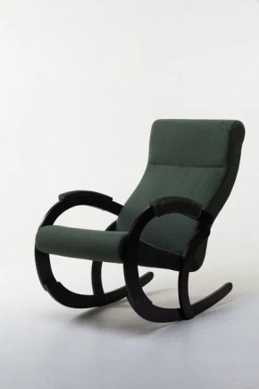 Кресло-качалка КОРСИКА 34-Т-AG (зеленый) в Копейске - kopejsk.mebel24.online | фото