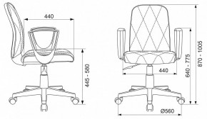 Кресло компьютерное CH-327/BLACK-PU в Копейске - kopejsk.mebel24.online | фото 8