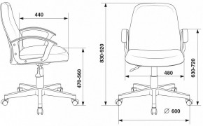 Кресло компьютерное CH-808-LOW/#B в Копейске - kopejsk.mebel24.online | фото 3