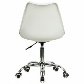 Кресло стул BRABIX "Eames MG-310 CH", хром, пластик белый, экокожа белая, 532923 в Копейске - kopejsk.mebel24.online | фото 4