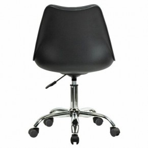 Кресло стул BRABIX "Eames MG-310 CH", хром, пластик черный, экокожа черная, 532925 в Копейске - kopejsk.mebel24.online | фото 4