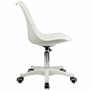 Кресло стул BRABIX "Eames MG-310 PL", пластик белый, экокожа белая, 532926 в Копейске - kopejsk.mebel24.online | фото 3