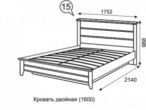 Кровать 1600 с ПМ София 15 в Копейске - kopejsk.mebel24.online | фото 3