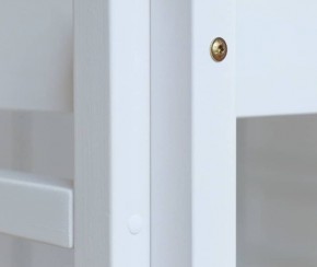 Кровать-домик двухъярусная 80*160 Белый в Копейске - kopejsk.mebel24.online | фото 3