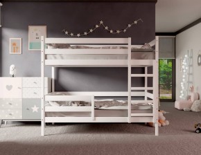 Кровать двухъярусная без крыши 80*190 Белый в Копейске - kopejsk.mebel24.online | фото 2