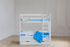 Кровать двухъярусная без крыши 80*190 Белый в Копейске - kopejsk.mebel24.online | фото 4