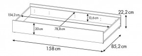 Кровать Mirum 2010 в Копейске - kopejsk.mebel24.online | фото 8