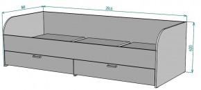 Кровать Ольга L54 (800*2000) в Копейске - kopejsk.mebel24.online | фото 2