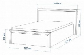 Кровать полутораспальная Нобиле Кр-120 в Копейске - kopejsk.mebel24.online | фото 3