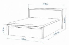 Кровать полутораспальная Нобиле Кр-140 в Копейске - kopejsk.mebel24.online | фото 3