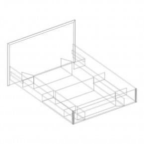 НАОМИ Кровать БЕЗ основания 1200х2000 в Копейске - kopejsk.mebel24.online | фото 4