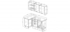 Кухонный гарнитур Белый Глянец 1000*1800 (Стол. 38мм) в Копейске - kopejsk.mebel24.online | фото 2
