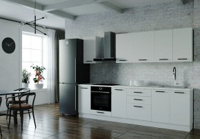 Кухонный гарнитур Белый Глянец 2800 (Стол. 38мм) в Копейске - kopejsk.mebel24.online | фото