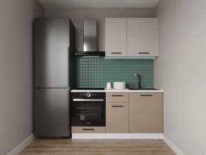 Кухонный гарнитур Каппучино 1600 (Стол. 38мм) в Копейске - kopejsk.mebel24.online | фото