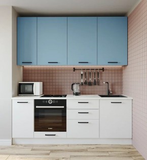 Кухонный гарнитур Капри 2200 h950 (Стол. 26мм) в Копейске - kopejsk.mebel24.online | фото 1