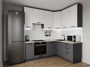 Кухонный гарнитур Меренга 2200*1600 h950 (Стол. 38мм) в Копейске - kopejsk.mebel24.online | фото
