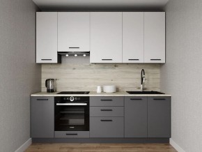 Кухонный гарнитур Меренга 2400 h950 (Стол. 26мм) в Копейске - kopejsk.mebel24.online | фото 1