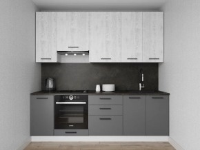 Кухонный гарнитур Санторини 2400 h950 (Стол. 38мм) в Копейске - kopejsk.mebel24.online | фото