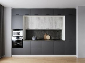 Кухонный гарнитур Санторини 3400 (Стол. 26мм) в Копейске - kopejsk.mebel24.online | фото