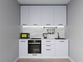 Кухонный гарнитур Смоки 2200 h950 (Стол. 38 мм) в Копейске - kopejsk.mebel24.online | фото 1