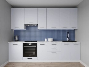 Кухонный гарнитур Смоки 2400 h950 (Стол. 38 мм) в Копейске - kopejsk.mebel24.online | фото 1