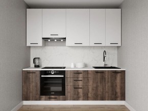 Кухонный гарнитур Старое Дерево 2400 h950 (Стол. 26мм) в Копейске - kopejsk.mebel24.online | фото