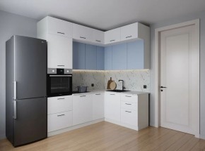 Кухонный гарнитур угловой Капри 2200*1700 (Стол. 26мм) в Копейске - kopejsk.mebel24.online | фото