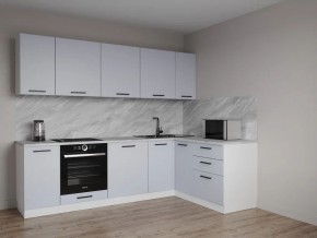 Кухонный гарнитур угловой Смоки 2600*1600 (Стол. 26мм) в Копейске - kopejsk.mebel24.online | фото