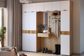 МЕБЕЛЬСОН К12 Прихожая (белое дерево) в Копейске - kopejsk.mebel24.online | фото