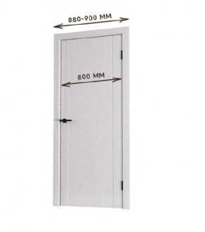 Межкомнатная дверь Bolivar Каньон браун (комплект) 800 в Копейске - kopejsk.mebel24.online | фото