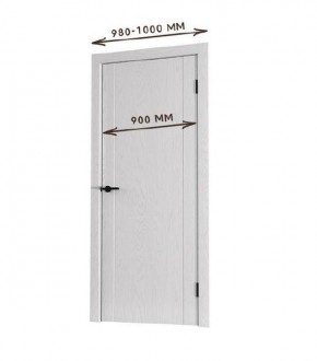 Межкомнатная дверь Bolivar Каньон браун (комплект) 900 в Копейске - kopejsk.mebel24.online | фото