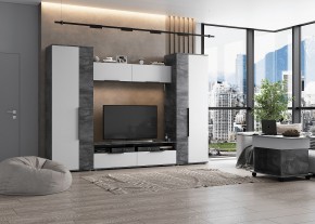 МОНИКА Гостиная (модульная) айрон рок в Копейске - kopejsk.mebel24.online | фото 1