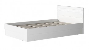 МС "Хилтон" Кровать 1,2 (Белый текстурный) 1200*2000 в Копейске - kopejsk.mebel24.online | фото