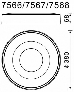 Накладной светильник Mantra Coin 7567 в Копейске - kopejsk.mebel24.online | фото 4